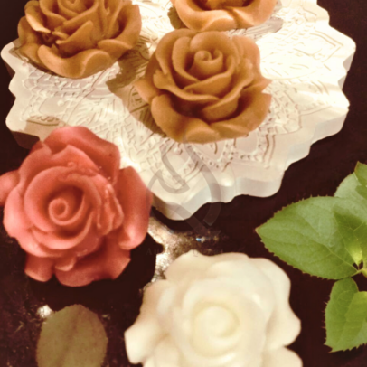 Rose Candle by Aura of qurat