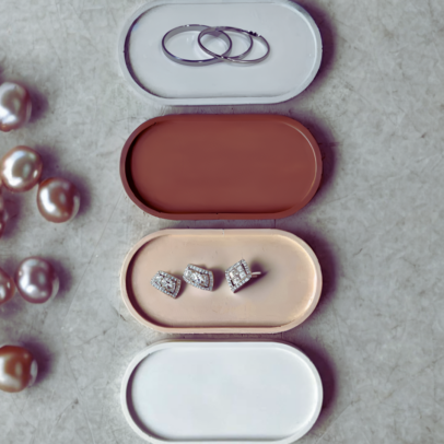 Oval Tray by Aura of Qurat